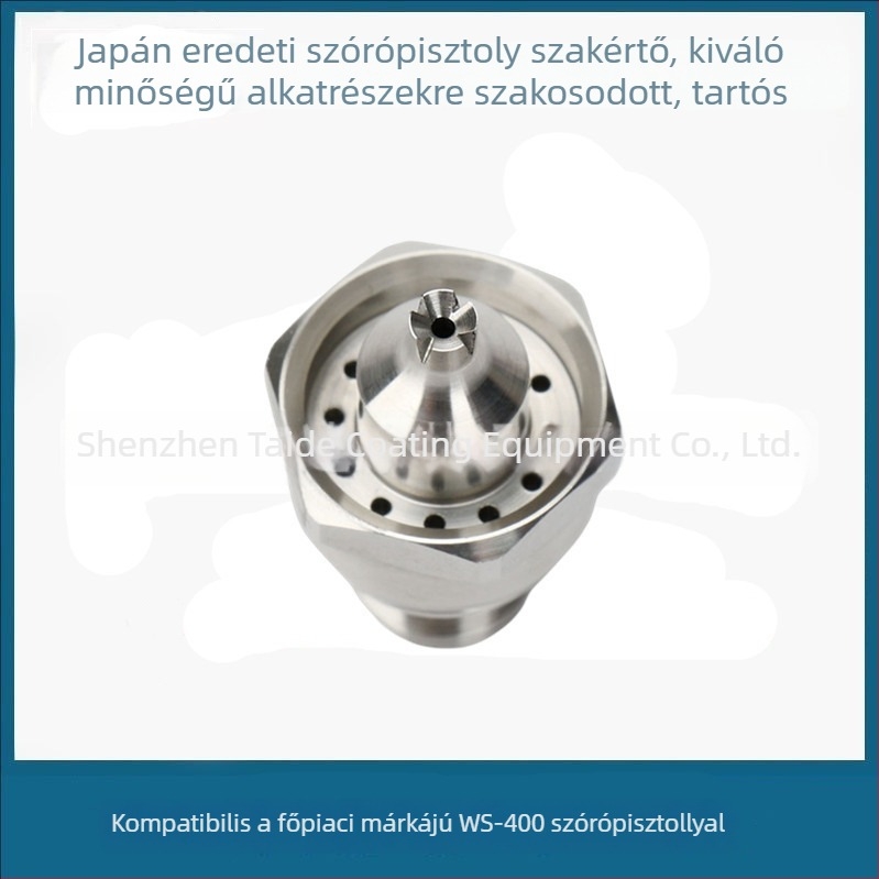 W-400 fúvófej atomizáló sapkával WS-400, alacsony nyomású, nagy atomizáció