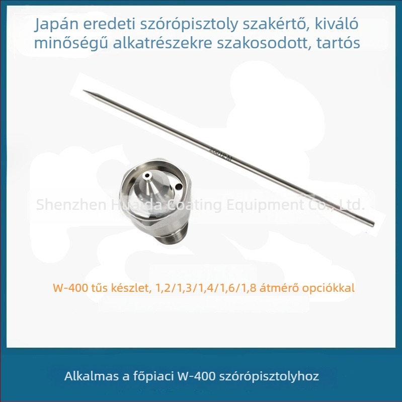 W-400 fúvófej atomizáló sapkával WS-400, alacsony nyomású, nagy atomizáció