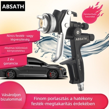 5000B HVLP spraypisztoly autófényezéshez, nagy atomizáció, alacsony nyomás, környezetbarát, 1,3 mm fúvófej