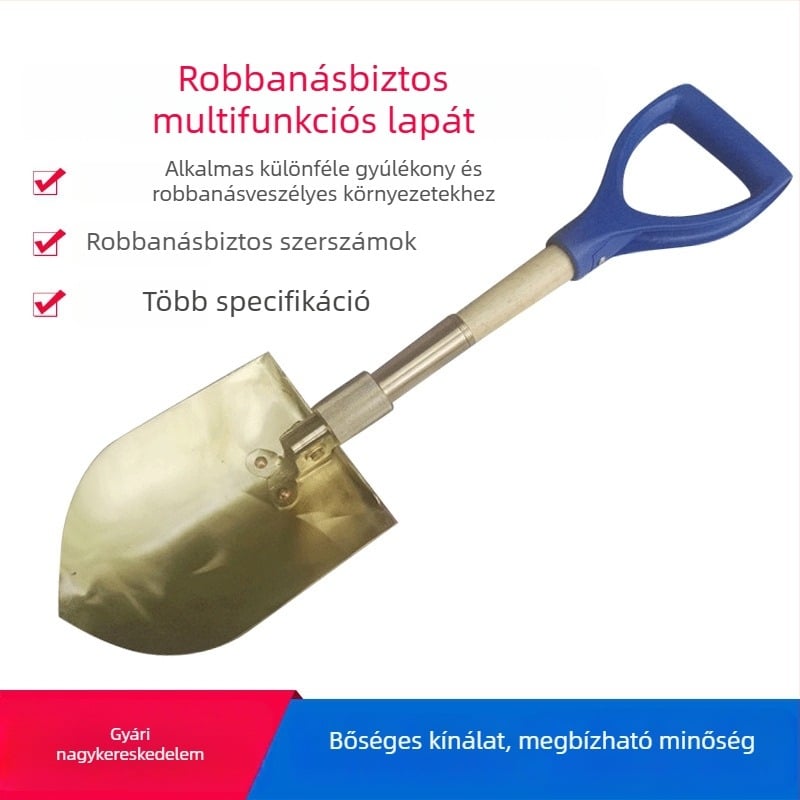 Robbanásbiztos kettős funkciójú ásó, nagy szénás ásó bányászathoz