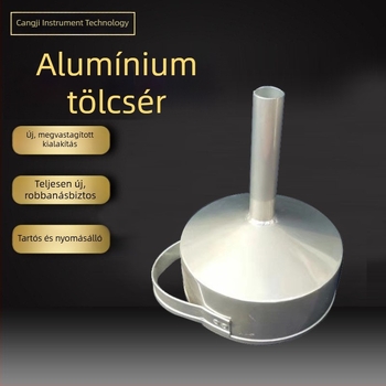 Alumínium tölcsér üzemanyag-szállító teherautókhoz – 200–250 mm, diesel és benzin