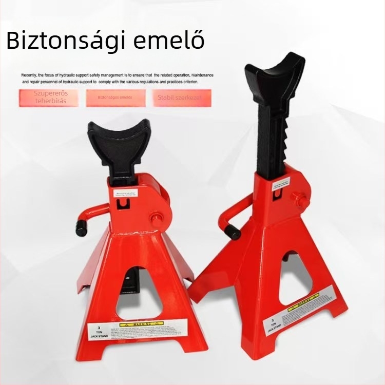 Autójavítási biztonsági keret és emelőállvány, 3–6 tonnás nehéz teherautó váltó tartó, megerősített háromszögű emelő