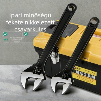 Nikkelbevonatú állítható kulcsok készlet autójavításhoz