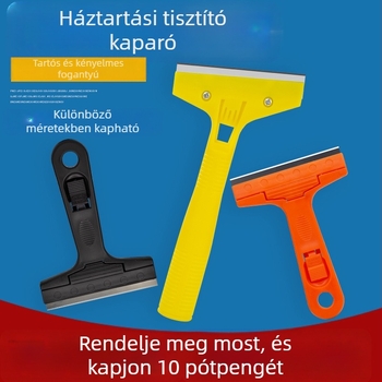 Down's hordozható tisztító penge üveg- és kerámia csempékre, ragasztó eltávolítása, falak és padlók kaparóeszköze
