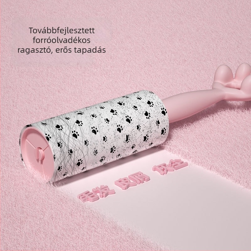 Yunlei ragadós haj-eltávolító roller, cserélhető tekercsekkel, macska szőr és ruhák tisztítására