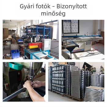 Alumínium ötvözetű szerszámtartó és kozmetikai táska, hordozható gyógyszer-tároló otthonra és az irodába