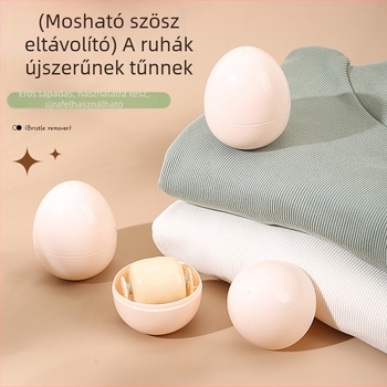 Tojás alakú mosható szöszeltávolító görgő ruhákhoz, erős szőrszál-eltávolítás