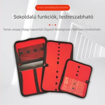Állatorvosi eszközök tároló doboza iskolai sebészeti gyakorlathoz