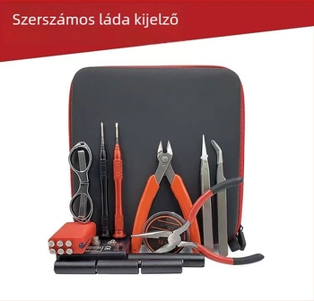 EVA szerszám tároló táska kemény héjjal, hordozható hardver kiegészítő szervező, logó testreszabási lehetőség
