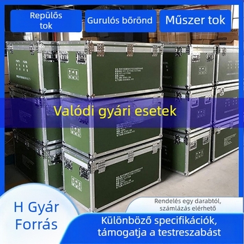 Alumíniumötvözetű repülő láda eszközök és készülékek számára, szállítási és kiállítási doboz
