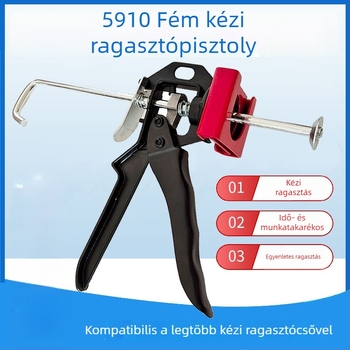 5910-es tömítőpisztoly – speciálisan a 5910-es sorozathoz, kézi tömítőpisztoly autó motorhoz