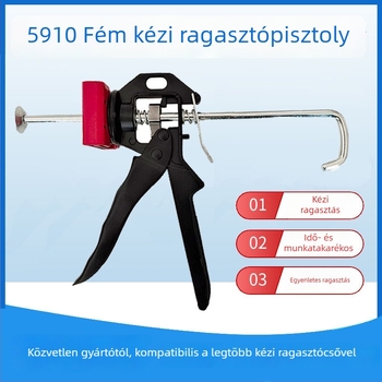 5910-es tömítőpisztoly – speciálisan a 5910-es sorozathoz, kézi tömítőpisztoly autó motorhoz