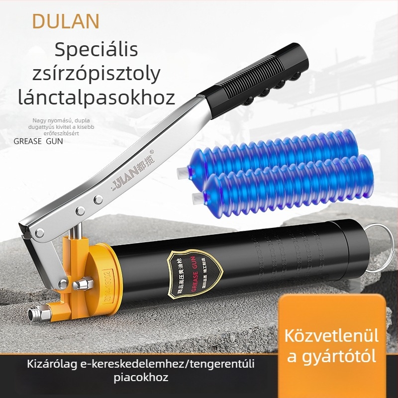 Kézi nagynyomású zsírzópisztoly Caterpillar gépekhez – kenőanyag-ellátó eszköz ásógépeknél