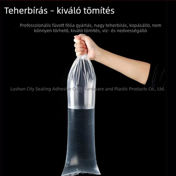 Epoxiszínes színes homokkal töltött ragasztópisztoly táska, univerzális hosszú és rövid modellekhez, vastagított belső bélés a permetezéshez, varratok befejezéséhez zacskó
