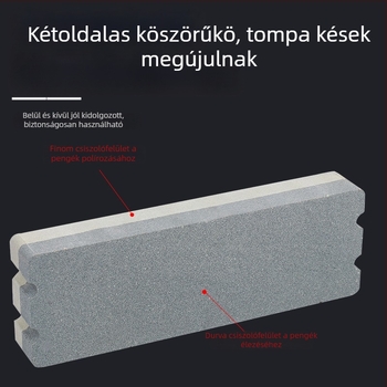 Savage Head olajos élező kő, háztartási konyhai késekhez, prémium minőség