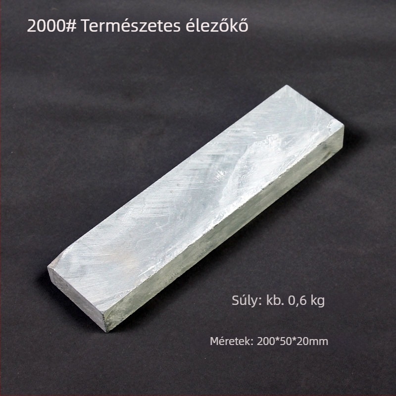 2000-es szemcsés természetes rózsaszín élező kő, finom olajos kő, sima talppal rendelkező élező blokk