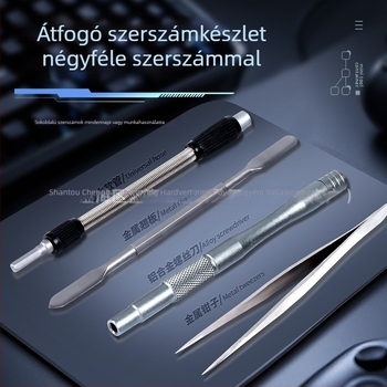 128-in-1-es csavarhúzó készlet otthoni használatra, telefonok és számítógépek szétszereléséhez és javításához