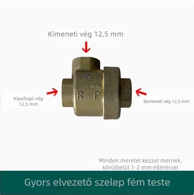 Gumiabroncs szétszedő gép hengerventillel és gyors leeresztő szeleppel, légdob kiegészítőkkel