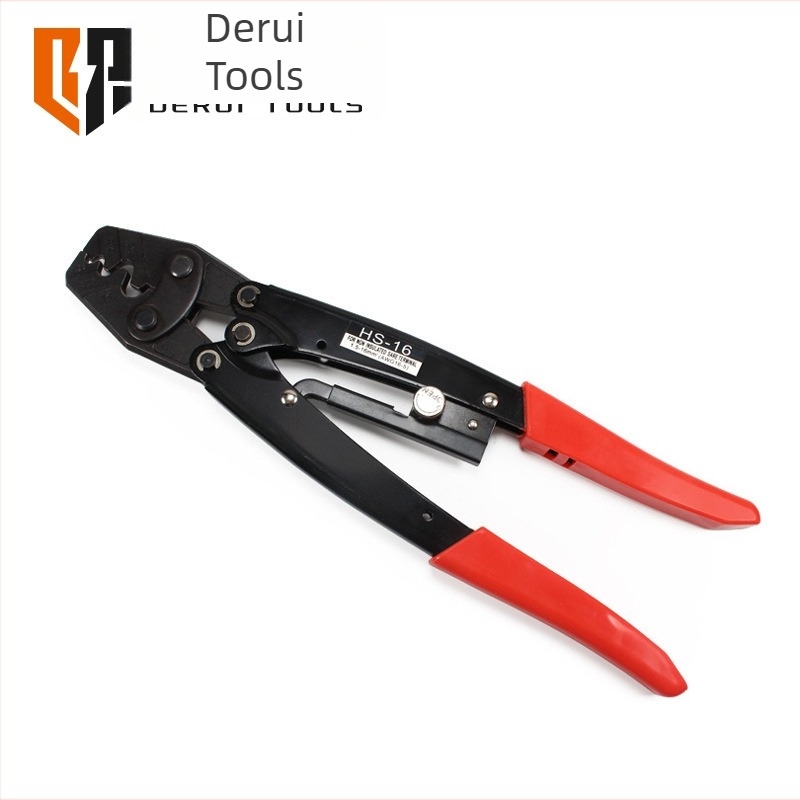 Derui Tools HS-16 OT UT Üres terminálok crimpelőfogója, japán ratchet mechanizmus