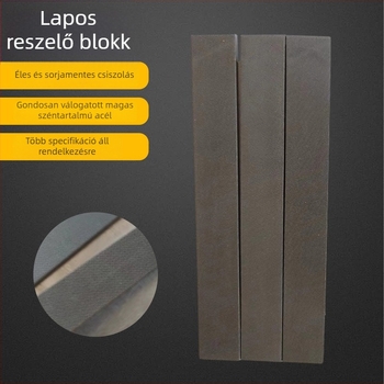 Boao Lapos reszelő blokk, különböző méretek, magas hőmérsékletű hűtési folyamat, durva/közepes/finom szemcsezet