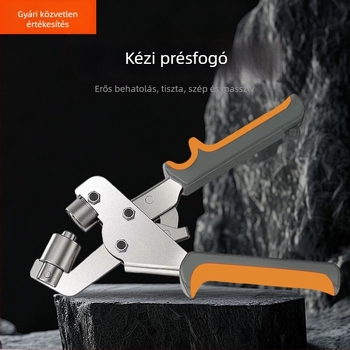 Többfunkciós lyukasztó fogó övekhez, bőrhöz, papírhoz és fémhez