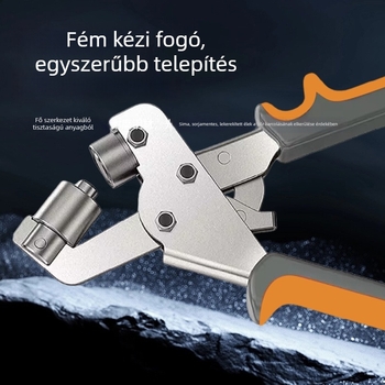 Többfunkciós lyukasztó fogó övekhez, bőrhöz, papírhoz és fémhez