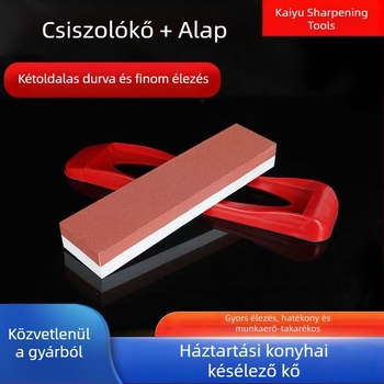 8 hüvelykes fehér korund élezőkövek konyhai és otthoni élezéshez, késekhez, ollókhoz és más pengékhez