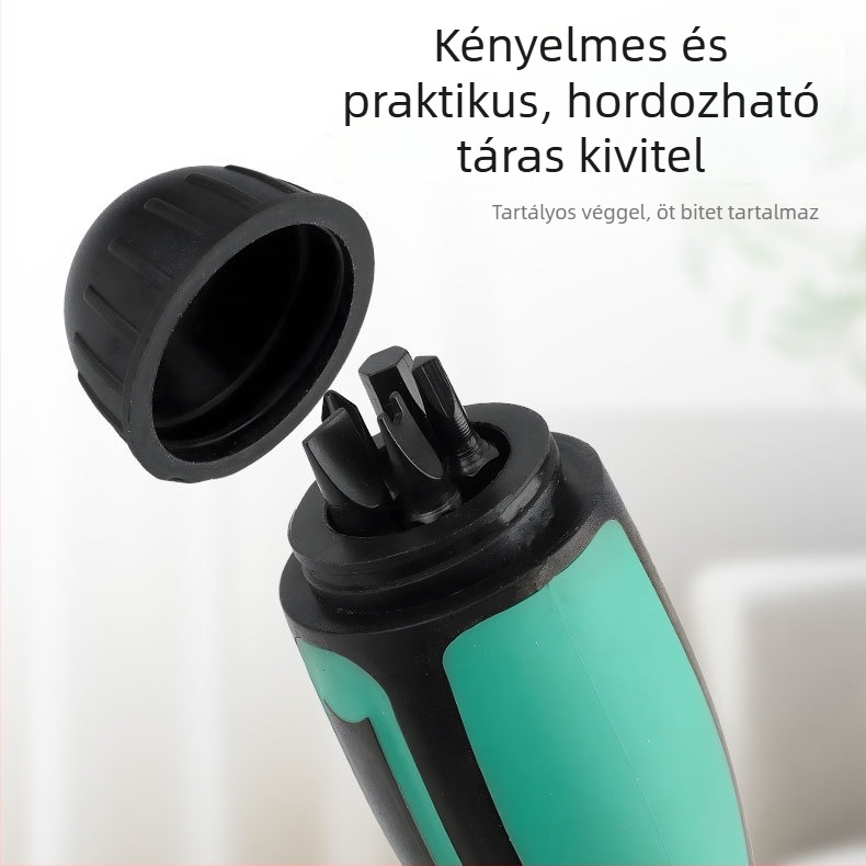 13–1 multifunkcionális racsnis csavarhúzó készlet, teleszkópos, Y-alakú háromszög forma, mágneses krom-vanádium acél
