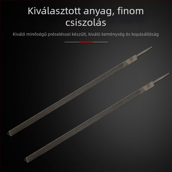 Fém reszelők: háromszög és sík reszelő, fogó nélküli, hossza 28,5 cm