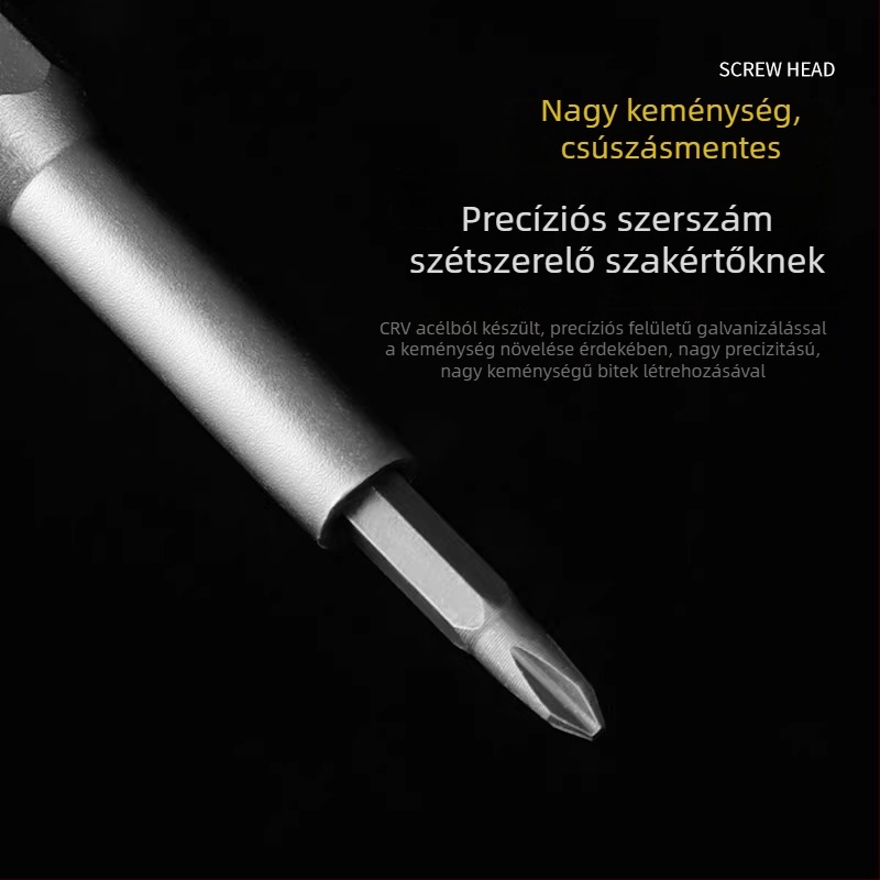 Csavarhúzó készlet professzionális szétszereléshez és precíziós javításhoz mobiltelefonokra és laptopokra