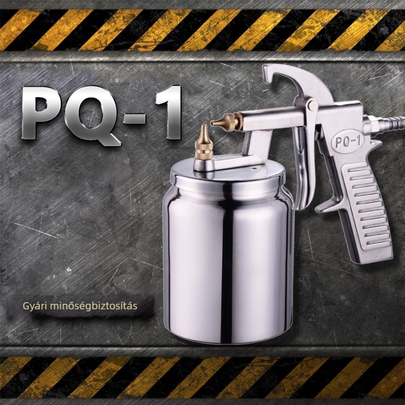 PQ-2/PQ-1/PQ-1A pneumatikus festékszóró pisztoly bútorokhoz, fához és autókhoz, nagy atomizációval