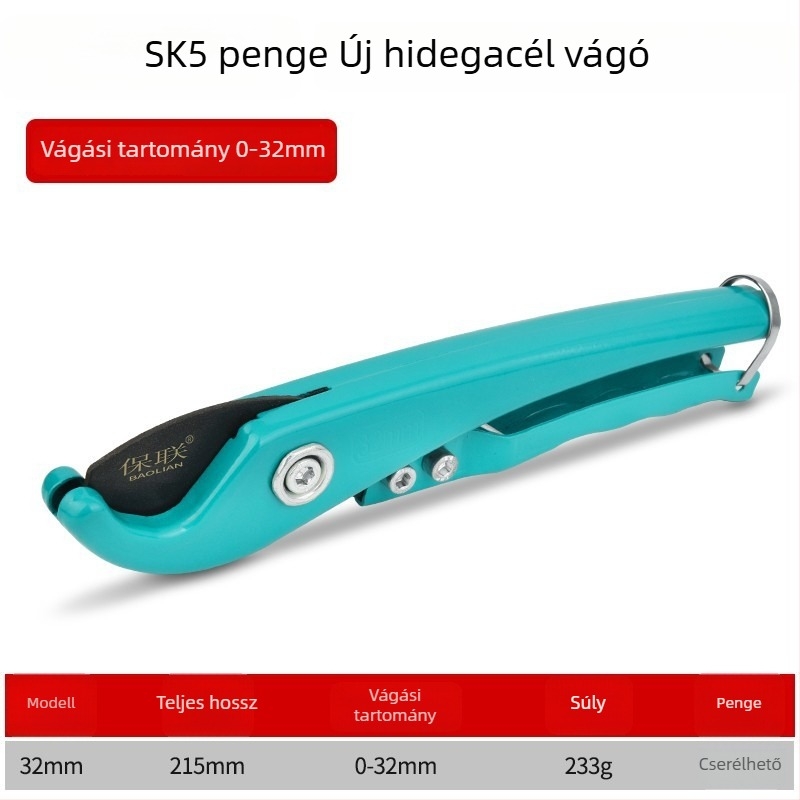 PPR csővágó ollóval, PVC csővágó, professzionális csőollók