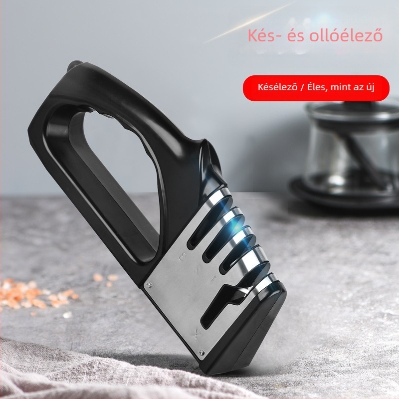 Többfunkciós kés- és ollóélesítő