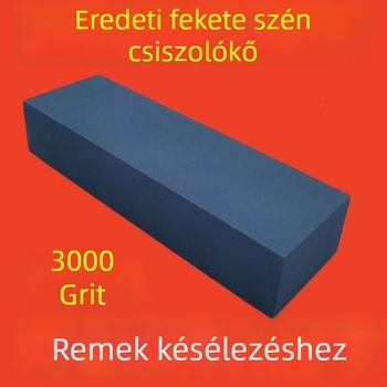 Gyémántos, kétoldalas köszörűkő konyhai késekhez – durva és finom szemcsék