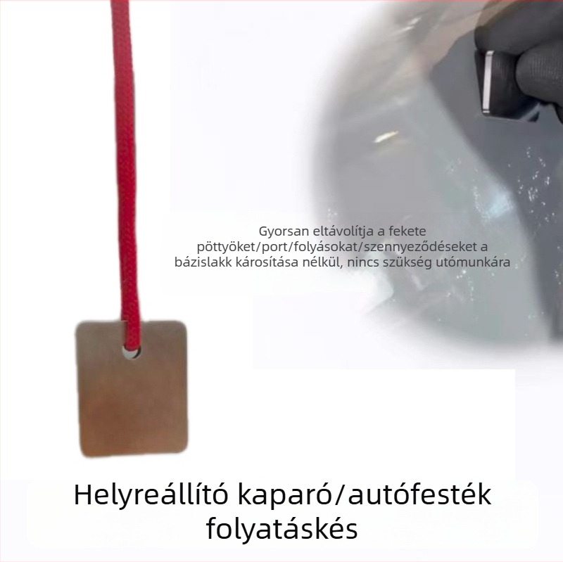 Egynyílású autófényezés foltjavító kaparó
