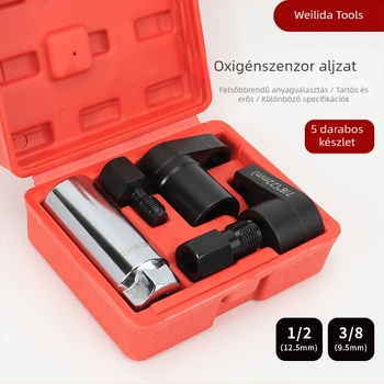 Weilida 22 mm-es, 5 részes O2-szenzor hüvely eltávolító készlet