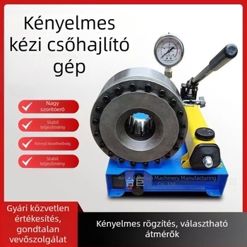 Kézi csőkrimpelő eszköz, hordozható járműre szerelhető, magasnyomású dízelcsőhöz, robbanásbiztos