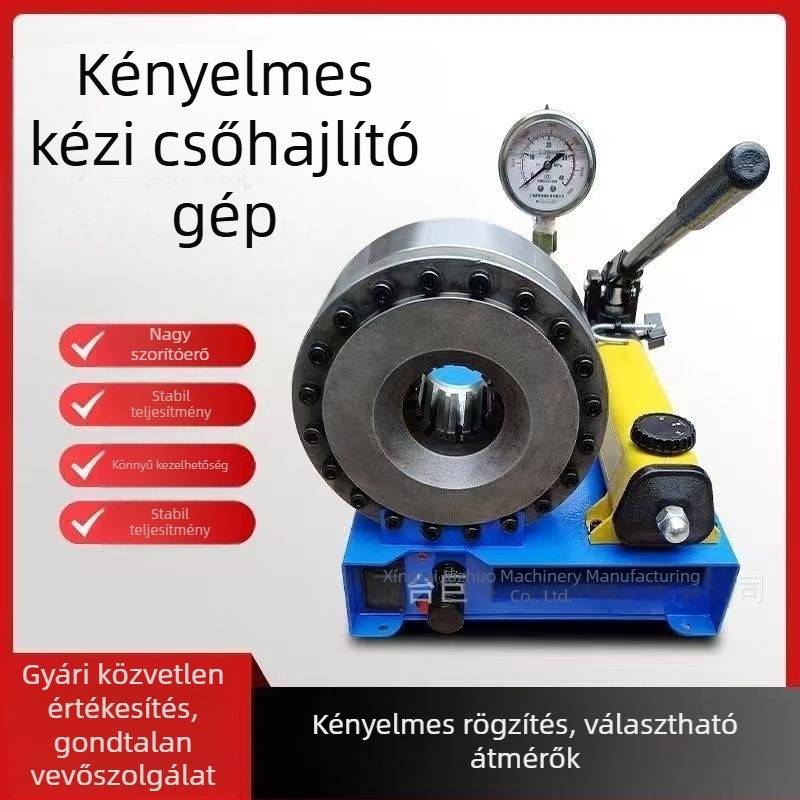 Kézi csőkrimpelő eszköz, hordozható járműre szerelhető, magasnyomású dízelcsőhöz, robbanásbiztos