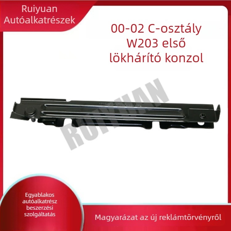C‑osztály W203 (2000–2002) első lökhárító tartója, alkatrészszámok 2038801114 és 2038801214