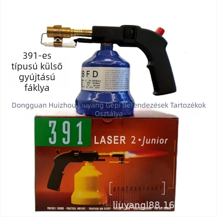 BFD391 Olasz gázlángoló égő elektronikus gyújtással