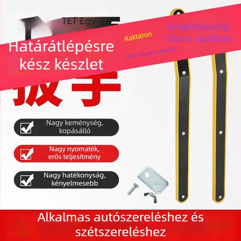 Mr. Bao Új modell autókerék-cserélő szerszám, erőfeszítés-megtakarítás kisautókhoz és terepjárókhoz, többfunkciós kerékcsere eszköz