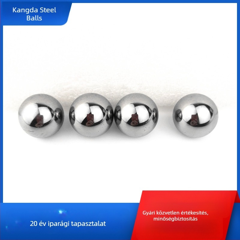 GCr15/AISI52100 csapágyacél golyó, 2 mm–11,906 mm, G10 osztályú precíziós golyó