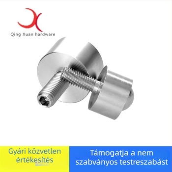 QX Polírozott rozsdamentes acél golyóátadó csapágy BCHN Bull's-Eye, univerzális golyó