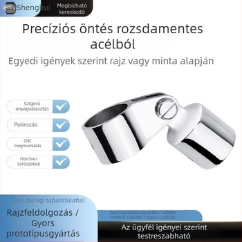 316 rozsdamentes acél — tengeri hardver: ponyva-kiegészítők, csúszó hüvely és sapka, alap hegyes alakú ponyvához jachtokra és gyorshajókra