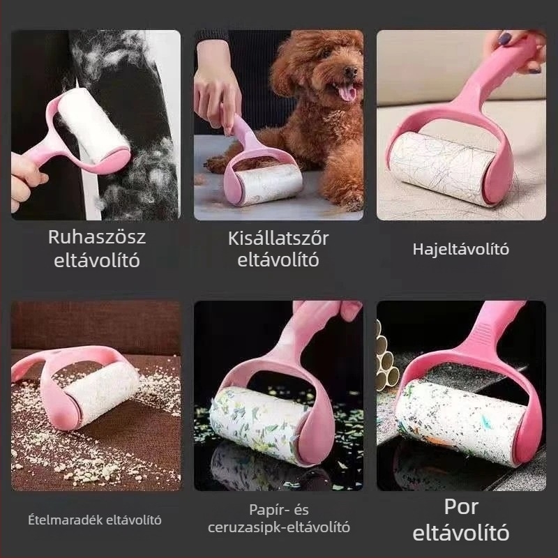 Pulóverek és ruhák szöszmentesítő roló – Állatszőr eltávolító, cserélhető roló háztartási használatra