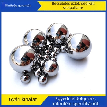 3Cr13 korrózióálló rozsdamentes acélgolyók, 420 rozsdamentes acél, ütéspróba golyó, Ø 9.525/11 mm
