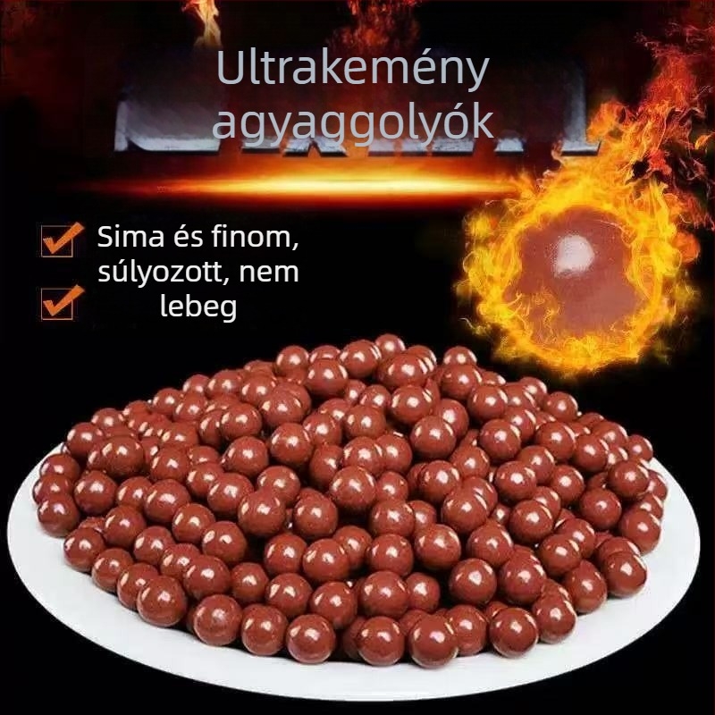 Színes mágneses acélgolyók katapult használatra, nehezített, 8–10 mm