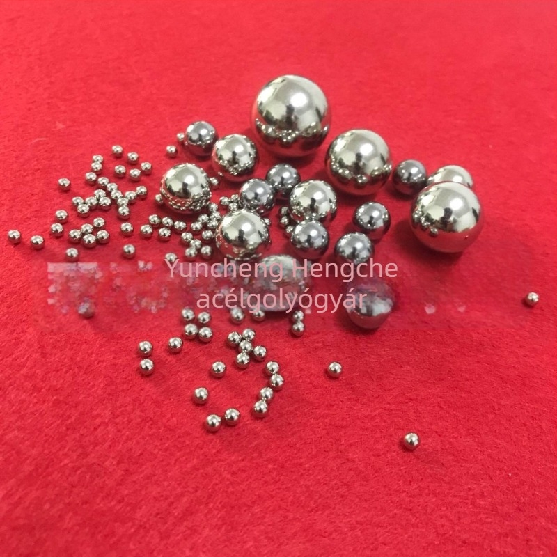 316L rozsdamentes acél golyó, precíziós fényes felülettel, korrózióálló – méretek 3.96–80 mm