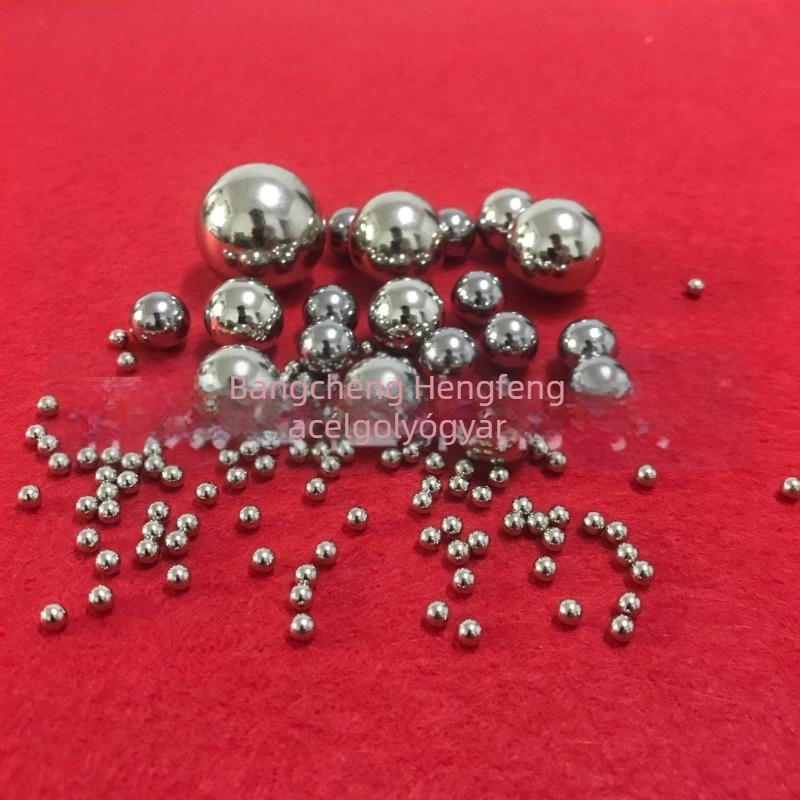 316L rozsdamentes acél golyó, precíziós fényes felülettel, korrózióálló – méretek 3.96–80 mm