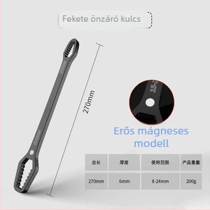Önzáró, univerzális állítható csavarkulcs kétfejű Plum Blossom
